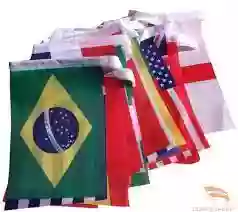 İpe Dizili Dikdörtgen Bayrak